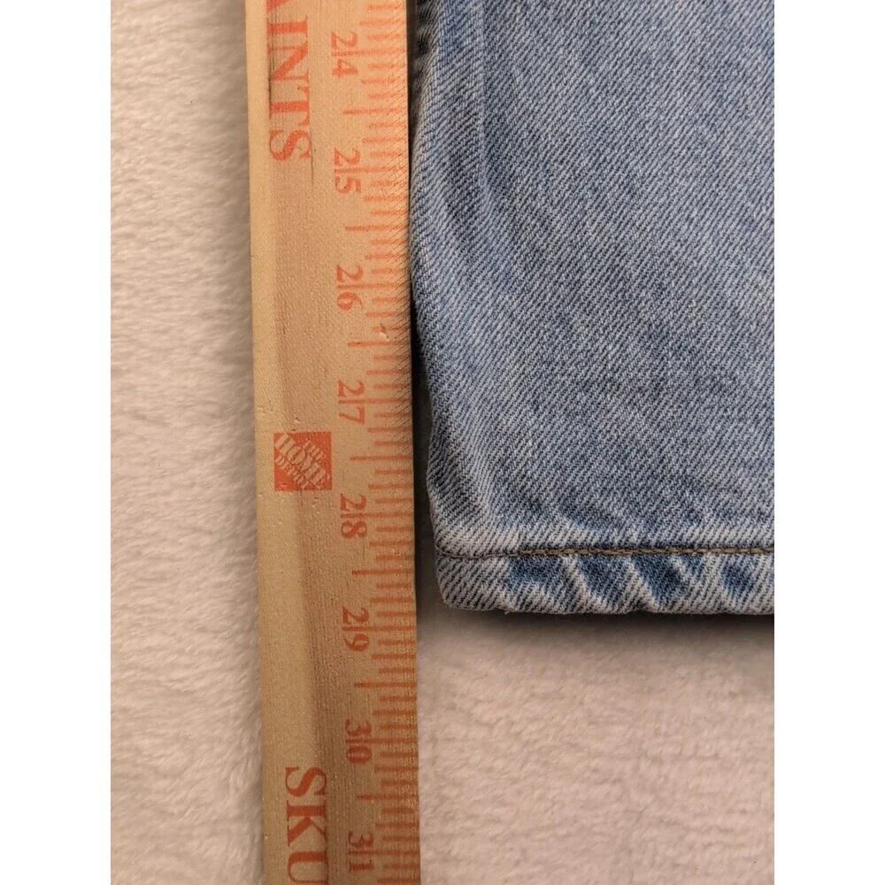 VTG Levi's 505 Regular Fit Straight Leg Paper Tag Jeans Men's 36x30 Light Wash